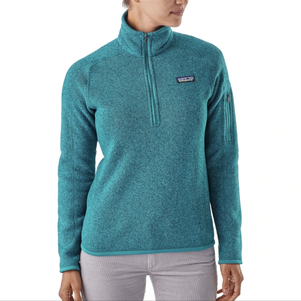 Patagonia Turquoise Pullover Fleece Jacket